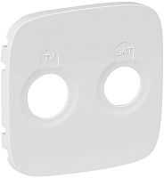 Лицевая панель Legrand Valena Allure для 2-м. розетки TV+SAT белый
