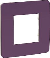 Рамка универсальная Schneider Electric Unica Studio Color 1-м. лиловый/бежевый Schneider Electric — купить по цене от 440 ₽ | ПрофБезопасность