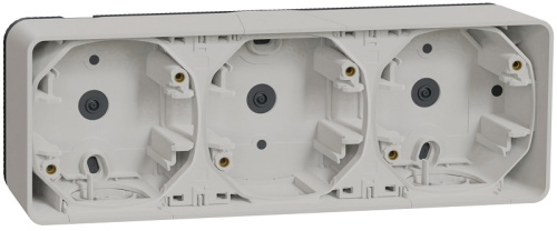 Коробка для наружнего монтажа Schneider Electric Mureva Styl 3-м. IP55 белый, Schneider Electric, купить, цена, доставка, безопасность Коробка для наружнего монтажа Schneider Electric Mureva Styl 3-м. IP55 белый Schneider Electric — купить по цене от 1 423 ₽ | ПрофБезопасность