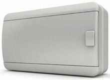 Бокс пластиковый Tekfor ЩРН-П-18 BNN 65-18-1 (290х236х102мм) IP65 серая дверца