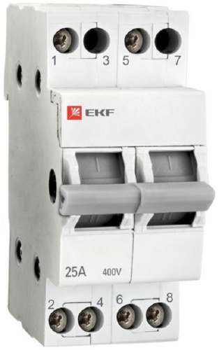 Переключатель фаз трехпозиционный EKF Basic 2п 63А тип AC