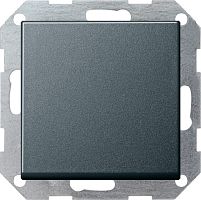 Переключатель самовозвратный без рамки Gira System55 1-кл. проходной 10А антрацит Gira — купить по цене от 1&nbsp;900 ₽ | ПрофБезопасность
