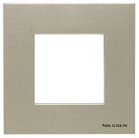 Рамка универсальная ABB Niessen Zenit 1-м. 2 мод. N2271 CV шампань ABB — купить по цене от 525 ₽ | ПрофБезопасность