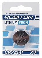 Элемент питания ROBITON PROFI R-CR2450-BL1 CR2450 BL1