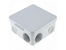 Коробка распределительная EKF PROxima 105x105x50мм (8 ввода) IP54 серый, распаячная