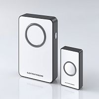 Звонок беспроводной аналоговый Elektrostandard DBQ27M WL 36M Белый/черный Elektrostandard — купить по цене от 1&nbsp;230 ₽ | ПрофБезопасность