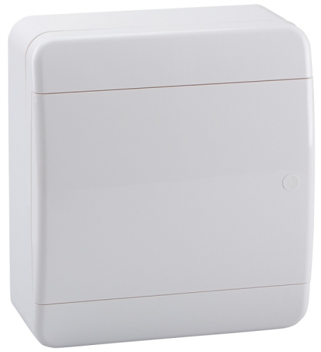 Бокс пластиковый Кэаз OptiBox ЩРН-П-8 P-BNN-2-08-IP41 (240х218х102мм) IP40 белая дверца
