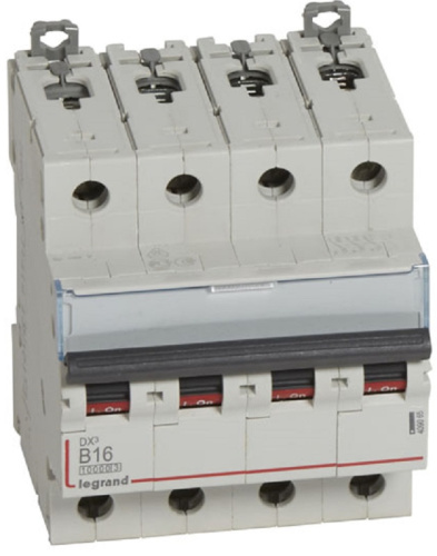 Выключатель автоматический Legrand DX3-E 10000 4п 16А B 16кА