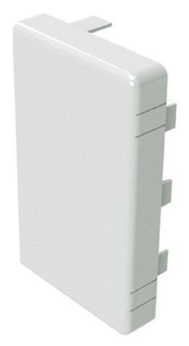 Заглушка для кабель-канала DKC In-liner Classic LAN 100x80мм белый