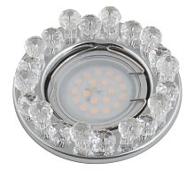 Светильник встраиваемый Fametto DLS-P118 GU5.3 CHROME-CLEAR Fametto — купить по цене от 255 ₽ | ПрофБезопасность