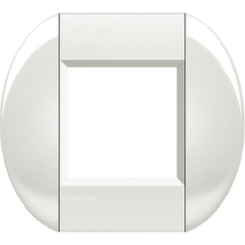 Рамка овальная Legrand BTicino LivingLight 2 мод белый  Legrand — купить по цене от 280 ₽ | ПрофБезопасность