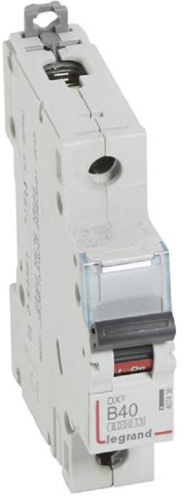 Выключатель автоматический Legrand DX3-E 6000 1п 40А B 10кА