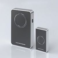 Звонок беспроводной аналоговый Elektrostandard DBQ27M WL 36M Черный/серебро Elektrostandard — купить по цене от 1&nbsp;200 ₽ | ПрофБезопасность