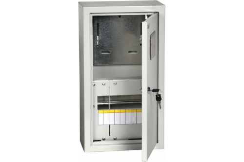 Щит учетно-распределительный навесной IEK ЩУРн-1/9зо 470x260x145 IP31 замок, с окном