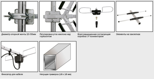 Антенна DVB-T2 Lans UL-16 фото 4