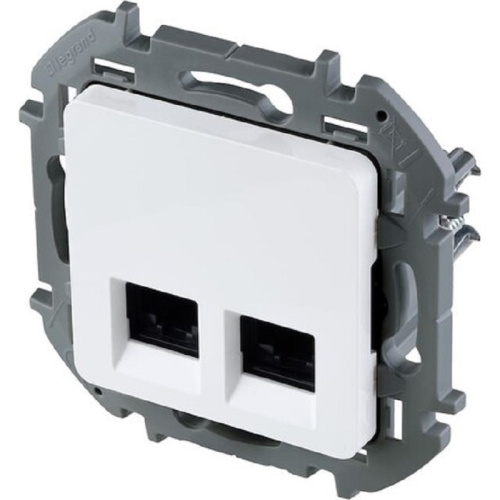 Розетка компьютерная без рамки Legrand Inspiria 2-м. RJ45+RJ45 6e белый, Legrand, купить, цена, доставка, безопасность Розетка компьютерная без рамки Legrand Inspiria 2-м. RJ45+RJ45 6e белый Legrand — купить по цене от 861 ₽ | ПрофБезопасность
