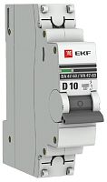 Выключатель автоматический EKF PROxima ВА47-63 1п 10А D 6кА