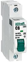 Выключатель автоматический DEKraft ВА-103 1п 8А C 6кА