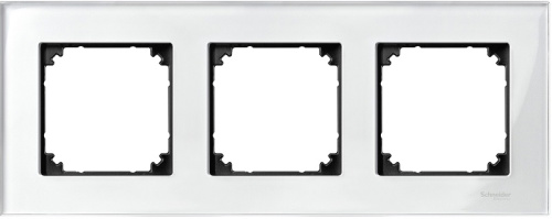Рамка универсальная Schneider Electric Merten M-Elegance 3-м. стекло белый бриллиант , Schneider Electric, купить, цена, доставка, безопасность Рамка универсальная Schneider Electric Merten M-Elegance 3-м. стекло белый бриллиант Schneider Electric — купить по цене от 10 062 ₽ | ПрофБезопасность