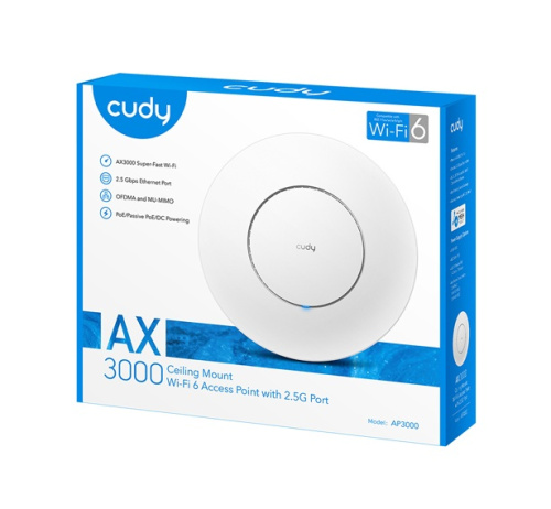 Точка доступа Cudy AP3000 AX3000 Wi-Fi6 фото 2