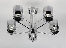 Люстра потолочная пятирожковая Rivoli Модерн Carosello S5 Е14 Хром Rivoli — купить по цене от 5&nbsp;000 ₽ | ПрофБезопасность