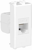Розетка компьютерная модульная DKC Avanti 1-м. 1 мод. RJ45 6е белое облако