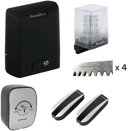 Комплект автоматики для откатных ворот DoorHan SL-800KIT, DoorHan, купить, цена, доставка, безопасность Комплект автоматики для откатных ворот DoorHan SL-800KIT DoorHan — купить по цене от 37 250 ₽ | ПрофБезопасность