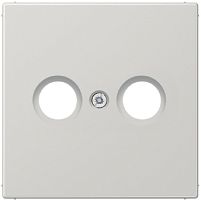 Лицевая панель Jung LS990 для 2-м. розетки TV+R серый Jung — купить по цене от 3&nbsp;476 ₽ | ПрофБезопасность