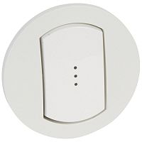 Лицевая панель Legrand Celiane для 1-кл. выключателя с подсветкой IP44 белый  Legrand — купить по цене от 2&nbsp;397 ₽ | ПрофБезопасность