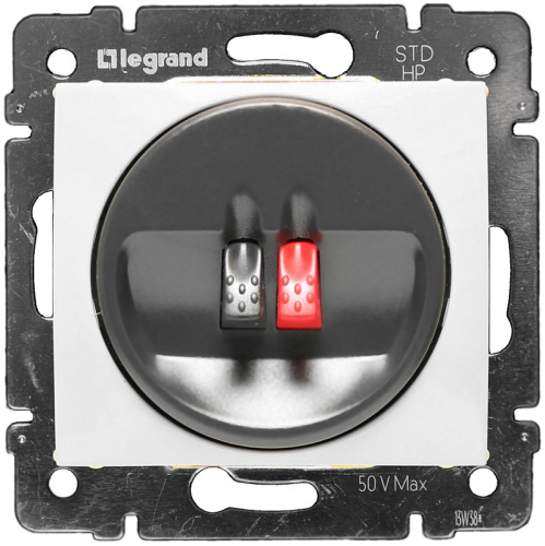 Розетка аудио без рамки Legrand Valena 1-м. белый