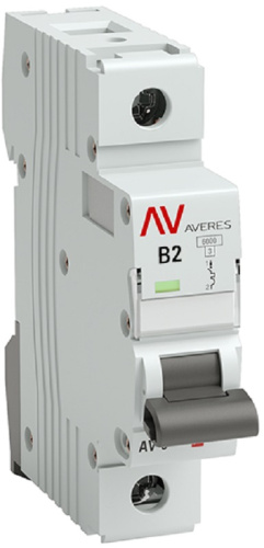 Выключатель автоматический EKF Averes AV-6 1п 2А B 6кА