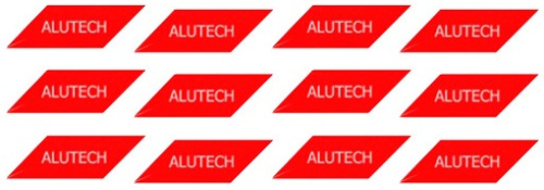 Наклейки светоотражающие на стрелу 24 шт (Alutech BVS.01)