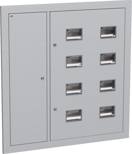 Щит этажный встраеваемый IEK LIGHT ЩЭ-8-Э-P 8кв. (1000х950х110см) с монтажной панелью IEK — купить по цене от 12&nbsp;720 ₽ | ПрофБезопасность
