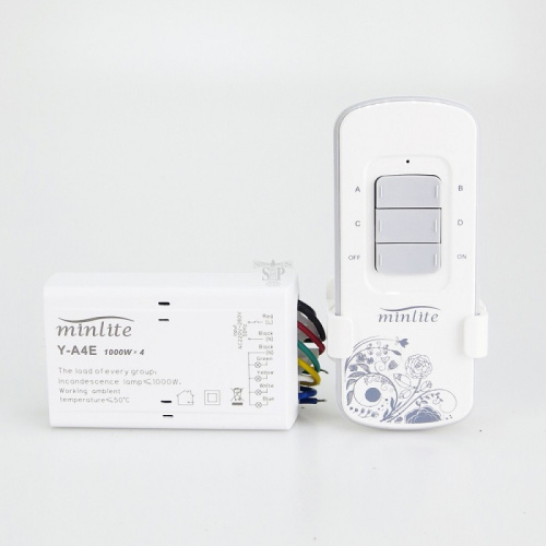 Дистанционный выключатель LEDPremium Y-A4E 4CH 4 канала 4000Вт RF IP20 LEDPremium — купить по цене от 2&nbsp;000 ₽ | ПрофБезопасность