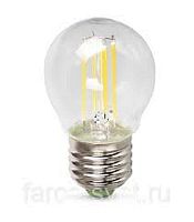 Лампа светодиодная филамент InHome Deco G45 Шар CL Е27 220В 5Вт 450Лм 3000К 45х76мм In Home — купить по цене от 110 ₽ | ПрофБезопасность