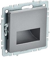 Встраиваемая LED подсветка без рамки IEK Brite ПЛ20-БрС 1Вт 4000К сталь