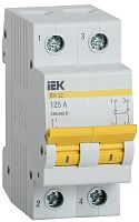 Выключатель нагрузки (мини-рубильник) IEK KARAT ВН-32 2п 125А тип AC