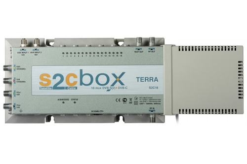 Трансмодулятор 8PSK/QPSK - QAM Terra S2C16