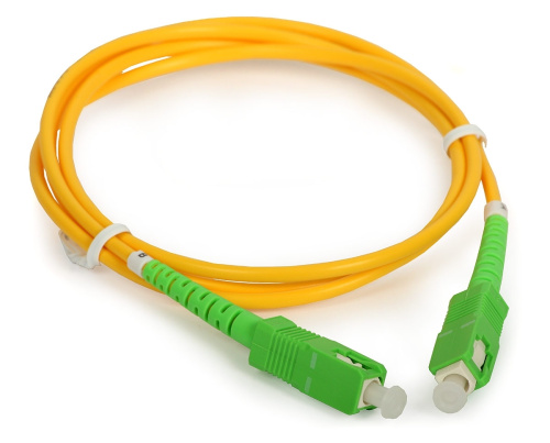 Патч-корд оптический SC-SC APC 9/125 G.652D 3мм simplex LSZH 1 м Fibo — купить по цене от 150 ₽ | ПрофБезопасность