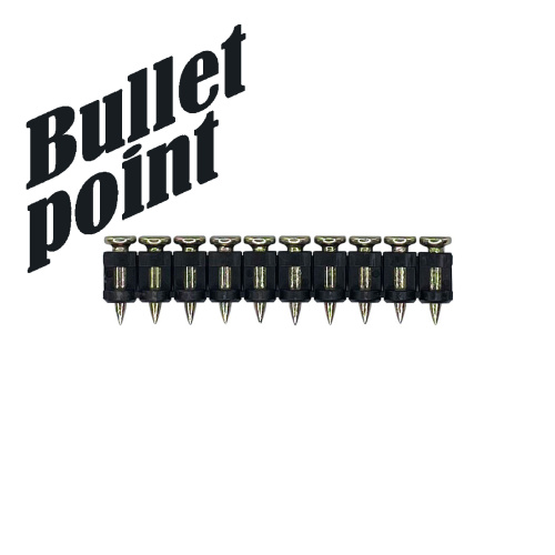Гвозди для монтажного пистолета 3,05x15 мм, EG bullet point 1000 шт. TOUA