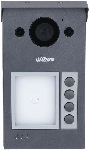 Видеопанель вызывная IP Dahua DHI-VTO3311Q-WP фото 4