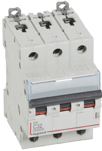 Выключатель автоматический Legrand DX3-E 10000 3п 32А C 16кА