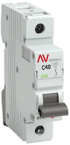 Выключатель автоматический EKF Averes AV-6 1п 40А C 6кА