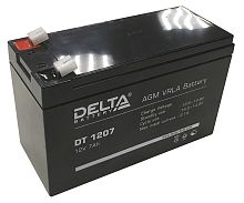 Аккумулятор Delta DT 1207 7-12 Delta Battery — купить по цене от 1&nbsp;403 ₽ | ПрофБезопасность
