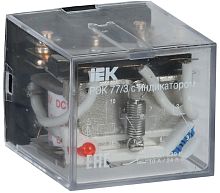 Реле промежуточное IEK ONI РЭК77/3(LY3) с индикацией 10А 24В АC