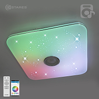 Светильник светодиодный (Люстра) ESTARES MUSIC RGB 80W S-APP-430-WHITE/CHROME-220-IP20 Estares — купить по цене от 5&nbsp;000 ₽ | ПрофБезопасность