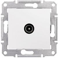 Розетка TV Оконечная без рамки Schneider Electric Sedna 1-м. белый