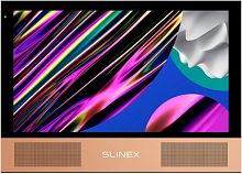 Монитор видеодомофона Slinex Sonik 10 черный/марсала картинка 