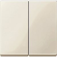 Лицевая панель Schneider Electric Merten System M для 2-кл. выключателя бежевый