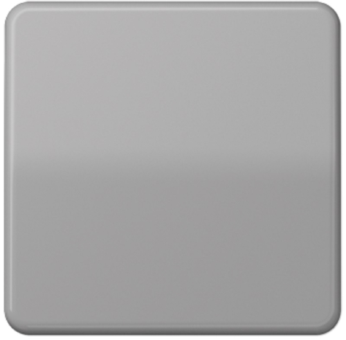 Лицевая панель Jung CD500 для 1-кл. выключателя серый картинка